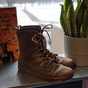 Doc Martens lace up boots